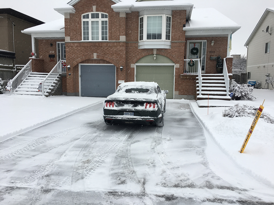 Residential snow blowing to clear your driveway